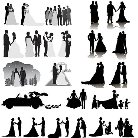 Download 690+ Marriage Ceremony Silhouette